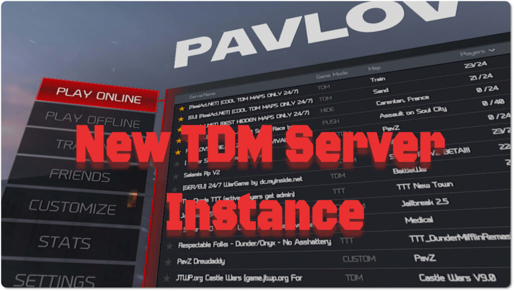 New TDM EU Server Added